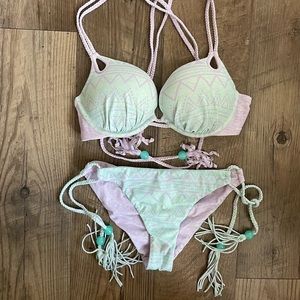 Victoria’s Secret Teal/Purple Bikini